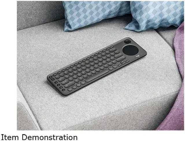 Alt view image 5 of 6 - Logitech K600 TV - TV Keyboard with Integrated Touchpad and D-Pad - 920-008822