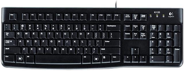 TASTIERA LOGITECH K120 USB BLACK 920-002517 - Nonsoloinformatica