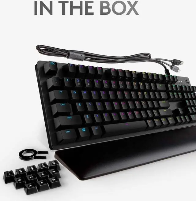Alt view image 9 of 13 - LOGITECH - COMPUTER ACCESSORIES G513 RGB MECHANICAL GAMING KEYB NEW REFRESHED W/GX RED SWITCH INPUT/OUTPUT DEVICES KEYBOARDS & KEYPADS