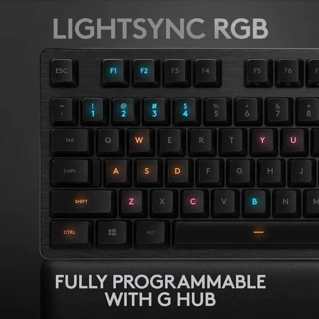 Alt view image 8 of 13 - LOGITECH - COMPUTER ACCESSORIES G513 RGB MECHANICAL GAMING KEYB NEW REFRESHED W/GX RED SWITCH INPUT/OUTPUT DEVICES KEYBOARDS & KEYPADS
