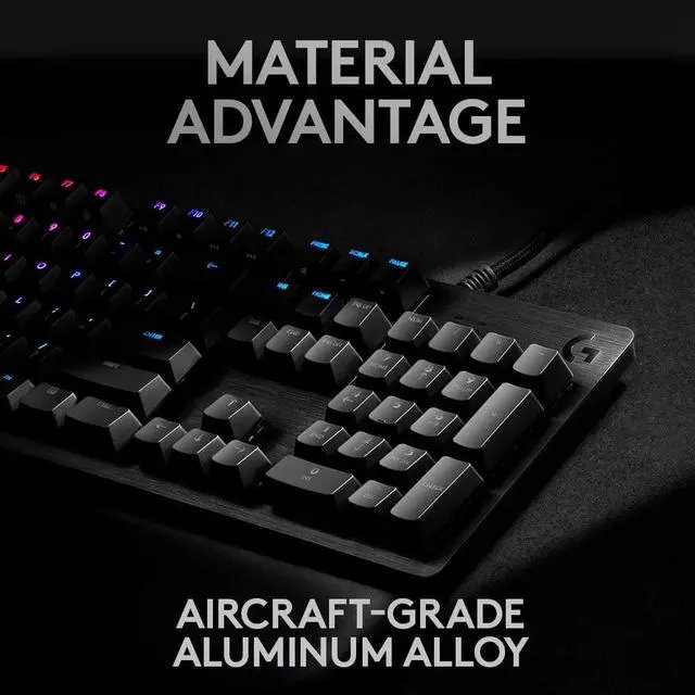 Alt view image 4 of 13 - LOGITECH - COMPUTER ACCESSORIES G513 RGB MECHANICAL GAMING KEYB NEW REFRESHED W/GX RED SWITCH INPUT/OUTPUT DEVICES KEYBOARDS & KEYPADS