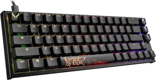 Alt view image 2 of 7 - PowerColor USB-C x Ducky One 2 SF RGB Mechanical Keyboard, Kailh Brown Switches