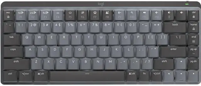 Alt view image 13 of 18 - Logitech MX Mechanical Mini Wireless Illuminated Keyboard, Linear Switches, Backlit, Bluetooth, USB-C, macOS, Windows, Linux, iOS, Android, Graphite