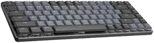 Alt view image 15 of 18 - Logitech MX Mechanical Mini Wireless Illuminated Keyboard, Linear Switches, Backlit, Bluetooth, USB-C, macOS, Windows, Linux, iOS, Android, Graphite