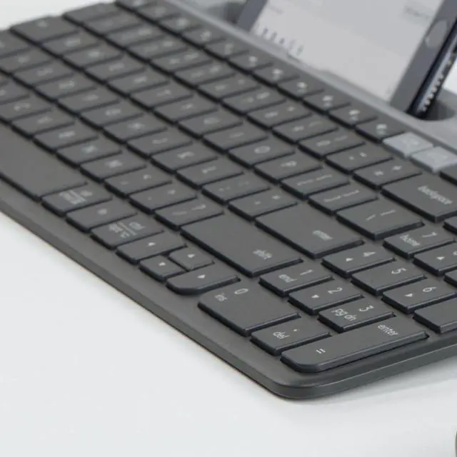 Alt view image 8 of 9 - Logitech K585 Wireless Keyboard - English - Graphite - Slim
