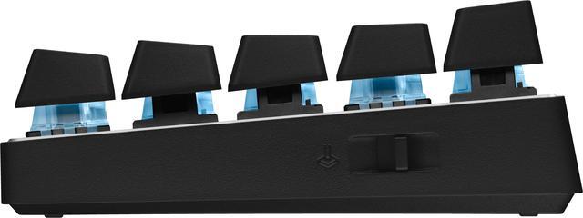 Alt view image 3 of 6 - Logitech G PRO X 60 LIGHTSPEED Wireless Gaming Keyboard, Ultra Compact TKL 60% Mechanical Keyboard for Windows PC, LIGHTSYNC RGB, Dual-Shot PBT Keycaps, GX Optical Tactile Switches, Black