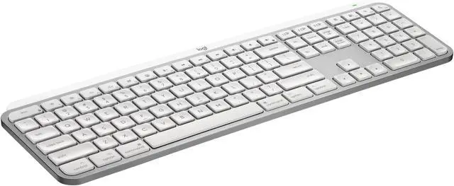 Alt view image 6 of 8 - Logitech MX Keys S for Mac, Wireless Keyboard, Fluid, Precise Laptop-Like Typing, Programmable Keys, Backlit, Bluetooth USB C Rechargeable for MacBook Pro, MacBook Air, iMac, iPad - Pale Grey