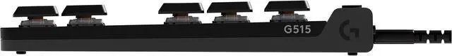 Alt view image 5 of 13 - Logitech G515 LIGHTSPEED TKL Low Profile Wireless Gaming Keyboard - GL Red Linear Switches, LIGHTSYNC RGB, Thin Tenkeyless Design, PBT Keycaps - Black