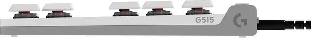 Alt view image 5 of 5 - Logitech G515 LIGHTSPEED TKL Low Profile Wireless Gaming Keyboard - GL Red Linear Switches, LIGHTSYNC RGB, Thin Tenkeyless Design, PBT Keycaps - White