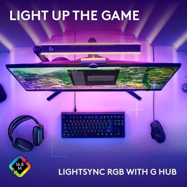 Alt view image 6 of 8 - Logitech G515 Compact Low Profile TKL Wired Gaming Keyboard - GL Tactile Switches - Black