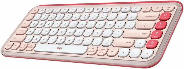 Main image of Logitech POP ICON KEYS Wireless Bluetooth Keyboard, Comfortable Typing, Programmable Keys, Easy-Switch Between up to 3 Devices, for Laptop, Tablet, PC