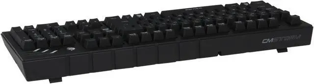 Alt view image 3 of 4 - CM Storm QuickFire Pro - Full Size Mechanical Gaming Keyboard with CHERRY MX Brown Switches and Backlit Gaming Keys