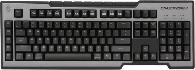 Alt view image 2 of 4 - Cooler Master CM Storm Trigger Mechanical Gaming Keyboard CherryMX Black Switch USB + Wrist Rest