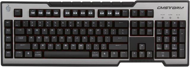 Alt view image 3 of 5 - CM Storm Trigger - Full Size Mechanical Gaming Keyboard with CHERRY MX Red Switches and Fully Backlit