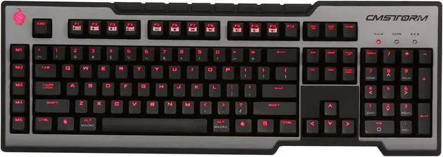 Alt view image 2 of 5 - Cooler Master CM Storm Trigger Mechanical Gaming Keyboard CherryMX Blue Switch USB + Wrist Rest
