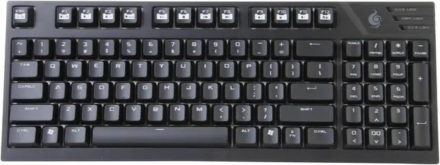 Alt view image 2 of 4 - CM Storm QuickFire TK - Compact Mechanical Gaming Keyboard with CHERRY MX Brown Switches and Fully Backlit