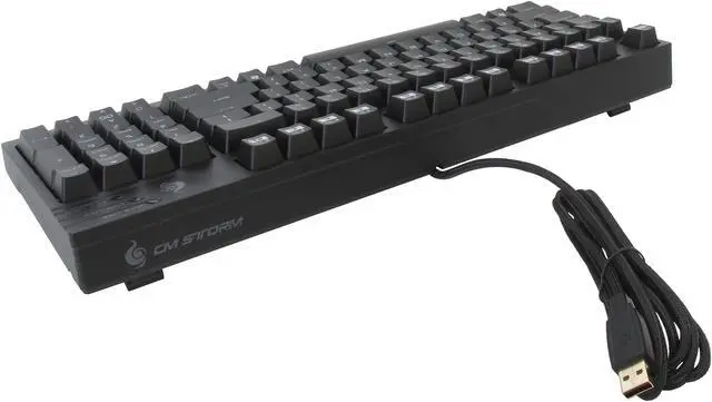 Alt view image 3 of 4 - CM Storm QuickFire TK - Compact Mechanical Gaming Keyboard with CHERRY MX Brown Switches and Fully Backlit
