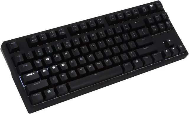 Alt view image 3 of 6 - Cooler Master QuickFire Rapid-i Fully Backlit Mechanical Gaming Keyboard with ActivLite Technology (White LED/Blue Switch Model)