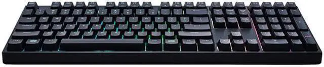 Alt view image 2 of 5 - Cooler Master MasterKeys Pro L RGB Mechanical Gaming Keyboard, Cherry MX Blue Switches, Per-Key RGB Lighting, Full Size