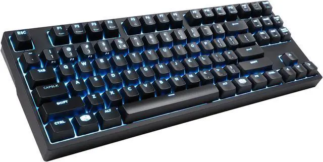 Alt view image 3 of 7 - Cooler Master MasterKeys Pro S RGB Mechanical Gaming Keyboard, Cherry MX Blue Switches, Per-Key RGB Lighting, TenKeyless