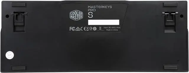Alt view image 6 of 7 - Cooler Master MasterKeys Pro S RGB Mechanical Gaming Keyboard, Cherry MX Blue Switches, Per-Key RGB Lighting, TenKeyless