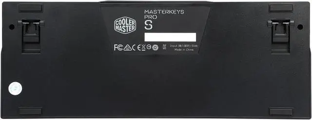 Alt view image 4 of 5 - Cooler Master MasterKeys Pro S RGB Mechanical Gaming Keyboard, Cherry MX Red Switches, Per-Key RGB Lighting, TenKeyless