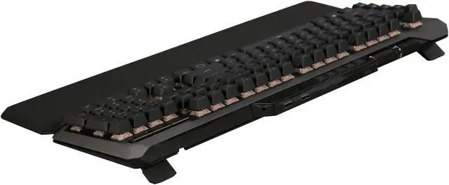 Alt view image 5 of 5 - Cooler Master MK850 Gaming Mechanical Keyboard with Cherry MX Red Switches, Aimpad Technology, Precision Wheels, and RGB Illumination