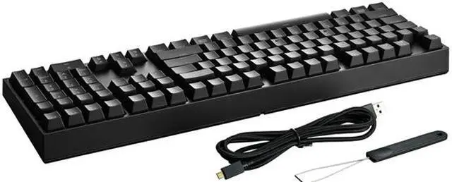 Alt view image 7 of 7 - Cooler Master MasterKeys Pro L White Mechanical Gaming Keyboard, Cherry MX Brown Switches, Per-Key White LED Lighting, Full Size