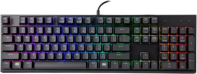 Alt view image 2 of 9 - Cooler Master MasterSet MS120 Gaming RGB Keyboard & Mouse, Clicky Mem-chanical Switches, Precision Pixart Sensor with Omron Mouse Switches & On-the-fly DPI settings