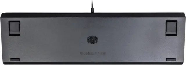 Alt view image 5 of 9 - Cooler Master CK550 Gaming Mechanical Keyboard with RGB Backlighting, Brushed Aluminum Design, floating keycaps, On-the-Fly Controls, and Hybrid Key Rollover, Blue Mechanical Switch