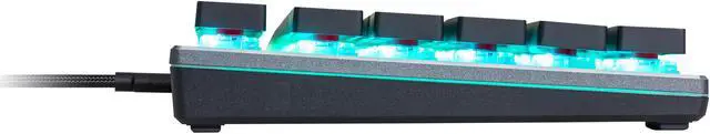 Alt view image 8 of 9 - Cooler Master SK630 Tenkeyless Mechanical Keyboard with Cherry MX Low Profile Switches in Brushed Aluminum Design