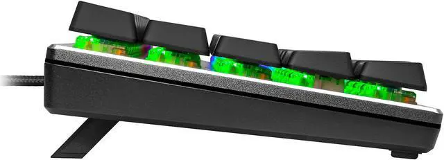 Alt view image 4 of 9 - Cooler Master SK620 60% Mechanical Keyboard with Low Profile Brown Switches, New and Improved Keycaps, and Brushed Aluminum Design