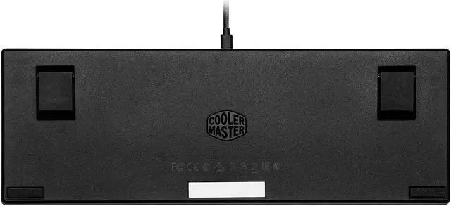 Alt view image 7 of 9 - Cooler Master SK620 60% Mechanical Keyboard with Low Profile Brown Switches, New and Improved Keycaps, and Brushed Aluminum Design