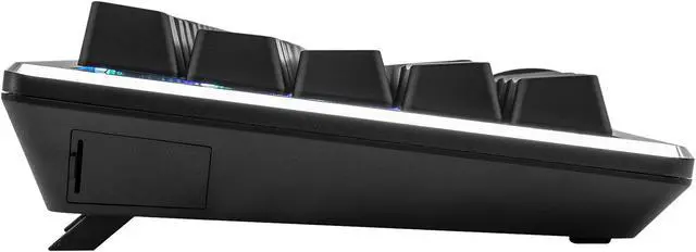 Alt view image 6 of 16 - Cooler Master CK721 Space Gray Hybrid Wireless Mechanical Brown Switch Keyboard with 65% Format, USB-C Connectivity, and 3-way Dial