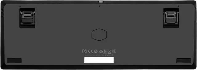 Alt view image 7 of 16 - Cooler Master CK721 Space Gray Hybrid Wireless Mechanical Brown Switch Keyboard with 65% Format, USB-C Connectivity, and 3-way Dial
