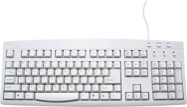 Open Box Specresearch Kb 118wps2 Beige Wired Keyboard 