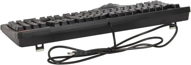 Alt view image 3 of 4 - KeyTronic TRACKBALL-U2 Black 104 Normal Keys USB Wired Keyboard with Integrated Trackball