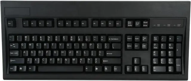 Alt view image 2 of 4 - KeyTronic E03600U2 Black 104 Normal Keys USB Wired Standard Keyboard