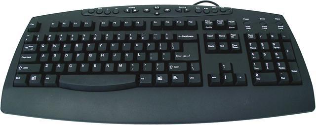 NEW CHIC ORTEK TECHNOLOGY ERGONOMIC USB EURO KEYBOARD EKB-880 GM8EKB104M  DS-RM0