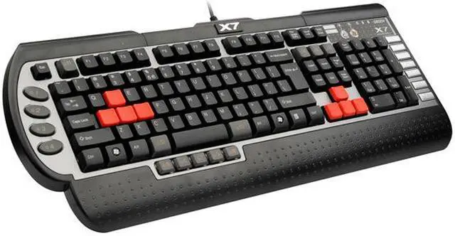 Alt view image 2 of 3 - X7 G800V Gaming Keyboard Black