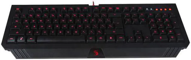Alt view image 4 of 5 - A4Tech B-Series B120 Gaming Keyboard - Black