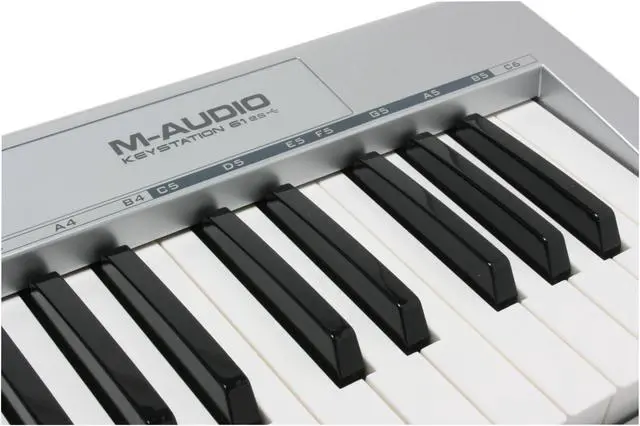 Alt view image 8 of 12 - M-AUDIO Keystation 61es MIDI controller, 61-Note USB