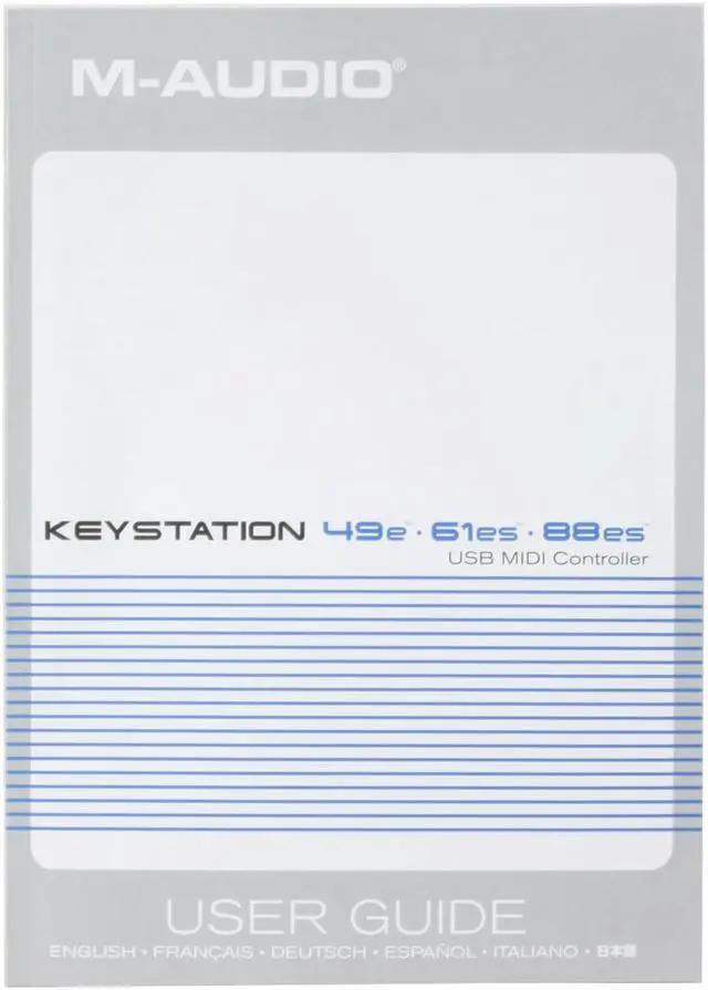 Alt view image 11 of 12 - M-AUDIO Keystation 61es MIDI controller, 61-Note USB