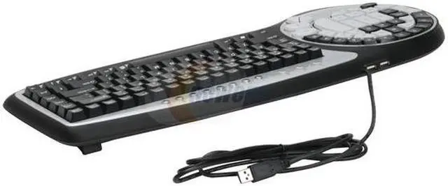 Alt view image 6 of 8 - WOLF KING DK2588UH Black/White 8 Internet Hotkeys, 40 Game Pad Keys, 2 Control Keys Function Keys USB Wired Improved Performance Timberwolf Gaming Keyboard