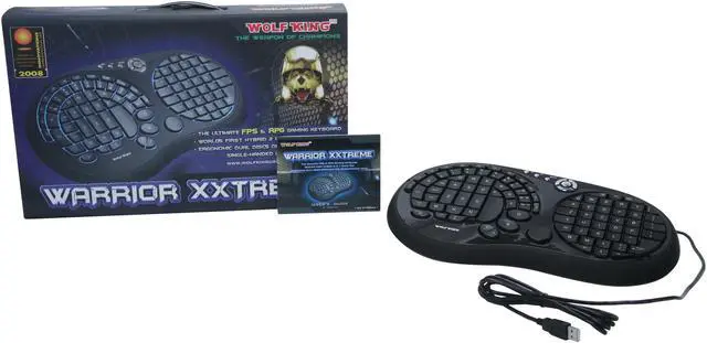 Alt view image 4 of 4 - WOLF KING Warrior XXtreme Keyboard
