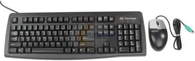 Main image of ViewSonic CP1204 Black 104 Normal Keys PS/2 Wired Standard Keyboard