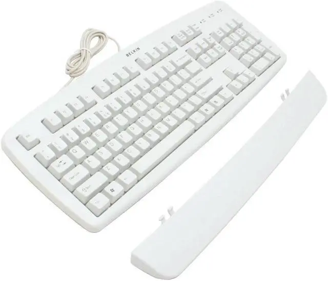 Main image of BELKIN F8E206-PS2 White 104 Normal Keys PS/2 Wired Standard Keyboard