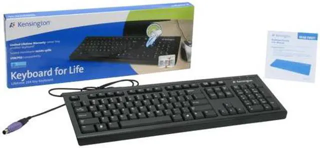 Alt view image 4 of 4 - Kensington K64370A Keyboard for Life, Standard, USB Connected