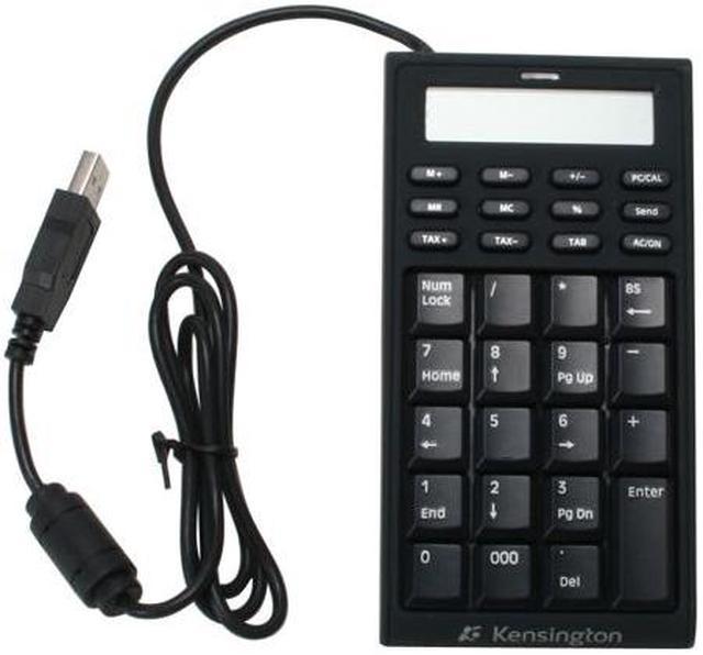 Kensington K72274US Black Keypad Calculator Notebook Keypad