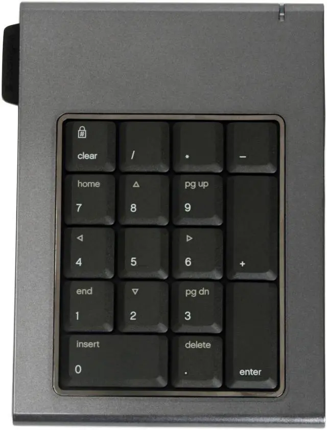 Alt view image 5 of 15 - Kensington K72279US Black 86 + 17 Normal Keys 5 Function Keys USB 2.4GHz Wireless Mini SlimBlade Media Notebook Set